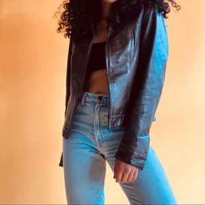 Vintage Leather Jacket